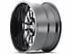 Cali Off-Road Summit Gloss Black Milled 6-Lug Wheel; 22x10; 0mm Offset (99-06 Sierra 1500)