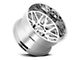 Cali Off-Road Invader Chrome 6-Lug Wheel; 22x12; -51mm Offset (23-25 Canyon)