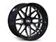 Cali Off-Road Invader Gloss Black Milled 6-Lug Wheel; 20x10; -25mm Offset (23-25 Canyon)