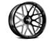 Cali Off-Road Invader Gloss Black Milled 6-Lug Wheel; 22x12; -51mm Offset (23-25 Canyon)