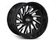 Cali Off-Road Purge Gloss Black Milled 6-Lug Wheel; 20x10; -25mm Offset (23-25 Canyon)