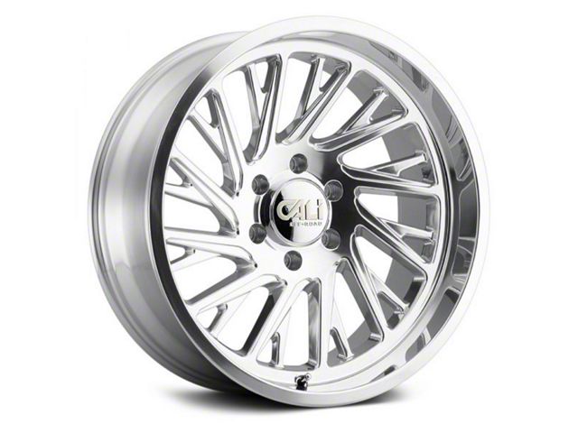 Cali Off-Road Purge Polished Milled 6-Lug Wheel; 22x12; -51mm Offset (23-24 Canyon)