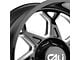 Cali Off-Road Sevenfold Gloss Black Milled 6-Lug Wheel; 20x10; -25mm Offset (23-25 Canyon)