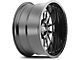 Cali Off-Road Summit Gloss Black Milled 6-Lug Wheel; 20x10; -25mm Offset (23-24 Canyon)