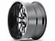 Cali Off-Road Summit Gloss Black Milled 6-Lug Wheel; 20x9; 0mm Offset (23-25 Canyon)