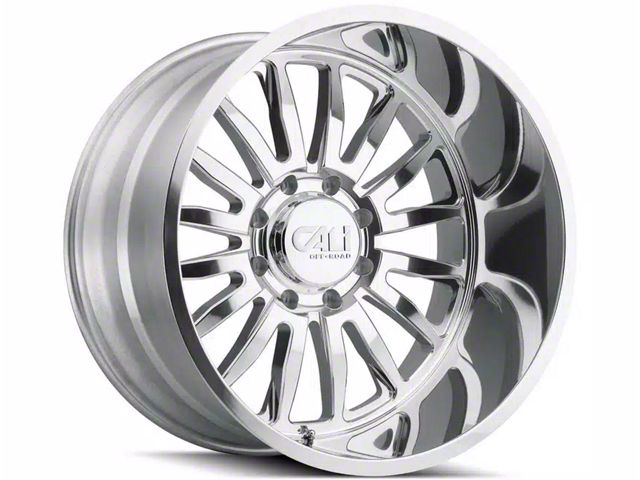 Cali Off-Road Summit Polished 6-Lug Wheel; 20x10; -25mm Offset (23-24 Canyon)