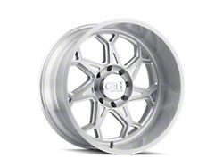 Cali Off-Road Sevenfold Brushed Milled 6-Lug Wheel; 20x12; -51mm Offset (19-24 RAM 1500)