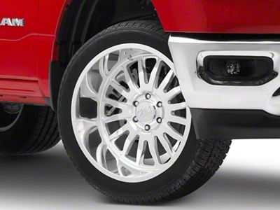 Cali Off-Road Summit Polished 6-Lug Wheel; 22x10; 0mm Offset (19-25 RAM 1500)