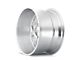 Cali Off-Road Gemini Brushed Milled 8-Lug Wheel; 24x14; -76mm Offset (19-24 RAM 2500)