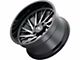Cali Off-Road Purge Gloss Black Milled 6-Lug Wheel; 20x12; -51mm Offset (19-24 Silverado 1500)