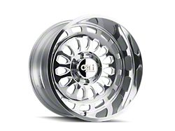 Cali Off-Road Paradox Polished 8-Lug Wheel; 20x10; -25mm Offset (07-10 Silverado 3500 HD SRW)