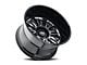 Cali Off-Road Vertex Black Milled 8-Lug Wheel; 22x12; -44mm Offset (07-10 Silverado 3500 HD SRW)