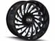Cali Off-Road Switchback Gloss Black Milled 6-Lug Wheel; 20x10; -25mm Offset (21-24 Yukon)
