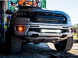 Cali Raised LED 22-Inch LED Light Bar with Hidden Bumper Mounting Brackets; Combo Beam (19-23 Ranger)