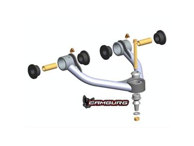 Camburg 1.25-Inch Performance Uniball Front Upper Control Arms (15-22 Colorado, Excluding ZR2)