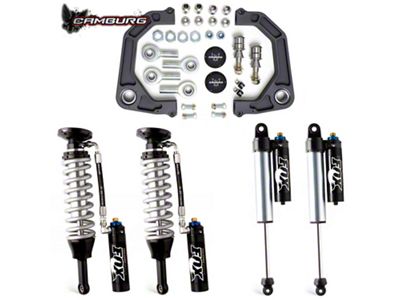 Camburg 0 to 2-Inch KINETIK Series Suspension Lift Kit with FOX 2.5 DSC Coil-Overs and Shocks (09-13 4WD F-150, Excluding Raptor)