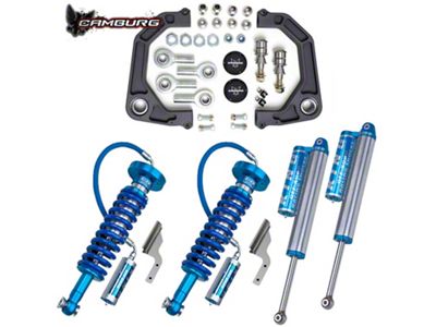 Camburg 0 to 2-Inch KINETIK Series Suspension Lift Kit with King 2.5 Coil-Overs and Shocks (09-13 F-150, Excluding Raptor)