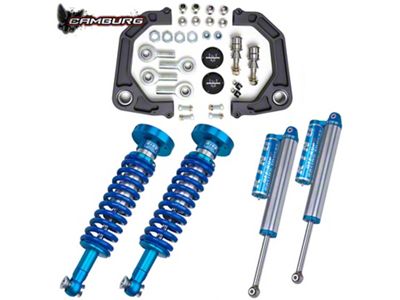 Camburg 0 to 2-Inch KINETIK Series Suspension Lift Kit with King 2.5 Coil-Overs and Shocks (04-08 2WD F-150)