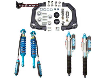 Camburg 0 to 2-Inch KINETIK Series Suspension Lift Kit with King 3.0 Coil-Overs and Shocks (17-20 F-150 Raptor)