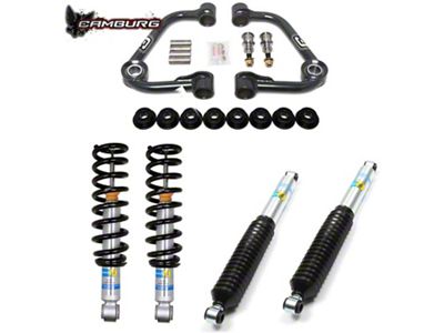 Camburg 0 to 2-Inch Performance Series Suspension Lift Kit with Bilstein Coil-Overs and Shocks (09-13 4WD F-150, Excluding Raptor)