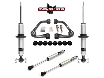 Camburg 0 to 2-Inch Performance Series Suspension Lift Kit with FOX 2.0 S/R Coil-Overs and Shocks (21-25 4WD F-150 w/o CCD System, Excluding Raptor)