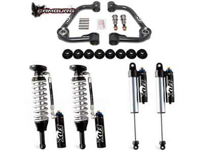 Camburg 0 to 2-Inch Performance Series Suspension Lift Kit with FOX 2.5 DSC Coil-Overs and Shocks (14-20 4WD F-150, Excluding Raptor)