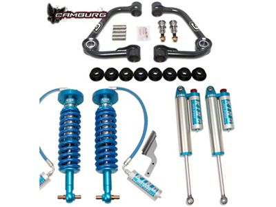 Camburg 0 to 2-Inch Performance Series Suspension Lift Kit with King 2.5 Coil-Overs and Shocks (21-25 4WD F-150 w/o CCD System, Excluding Raptor)