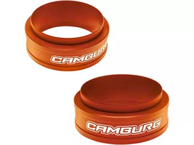 Camburg 1.50-Inch Front Preload Coil Spring Spacer Kit; Orange (21-25 F-150 Raptor)