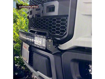 Camburg 40-Inch LED Light Bar Front Bumper Mounting Kit (17-20 F-150 Raptor)