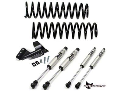 Camburg 2 to 2.50-Inch Performance Series Front Leveling Kit with FOX 2.0 Shocks (17-19 4WD 6.7L Powerstroke F-250 Super Duty)