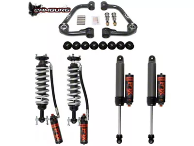 Camburg 1 to 3-Inch Performance Series Suspension Lift Kit with FOX 2.5 Elite DSC Coil-Overs and Shocks (19-23 Ranger, Excluding Tremor)