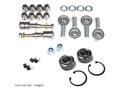 Camburg KINETIK Series Upper Control Arm Rebuild Kit; Aluminum Taper (19-23 Ranger)