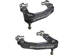 Camburg KINETIK Series V2 Performance Billet Uniball Front Upper Control Arms; Grey (19-23 Ranger)