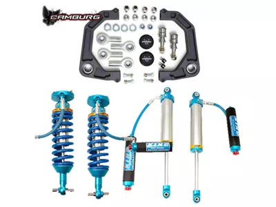 Camburg 0 to 3.50-Inch KINETIK Series Suspension Lift Kit with King 3.0 Coil-Overs and Shocks (19-25 Silverado 1500, Excluding Trail Boss & ZR2)