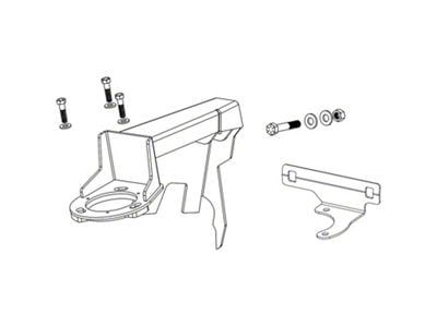 Camburg Long Travel Bypass Front Shock Mounting Kit (07-18 Silverado 1500)