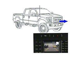 Camera Source Front Camera Kit for MyFord 4.20-Inch Factory Display (17-22 F-250 Super Duty)