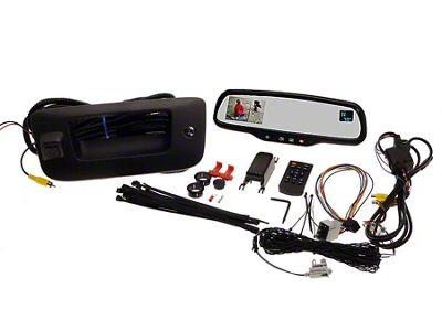 Camera Source Backup Camera Kit (07-08 Sierra 1500 w/o Passenger Airbag Indicator Light)