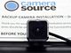 Camera Source Plug and Play Mini Camera Kit; 25-Foot Cable (20-21 Silverado 1500 WT w/ Factory Backup Camera Wiring & IOR RPO Code)