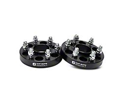 1-Inch 6-Lug Wheel Spacers; Black; Set of Two (15-22 Canyon)