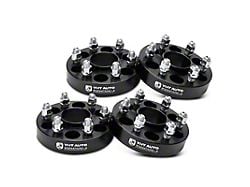 1.25-Inch 6-Lug Wheel Spacers; Black; Set of Four (15-22 Canyon)