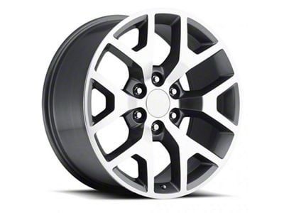 2015 Sierra Replica Chrome 6-Lug Wheel; 22x9; 24mm Offset (23-25 Canyon)