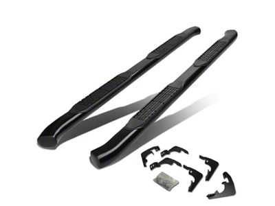 4-Inch Nerf Side Step Bars; Black (15-22 Canyon Crew Cab)