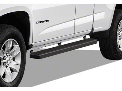 5-Inch iStep Running Boards; Black (15-24 Canyon Crew Cab)