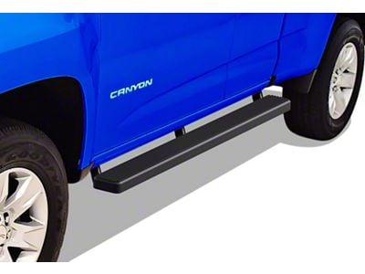 5-Inch iStep Running Boards; Black (15-22 Canyon Extended Cab)