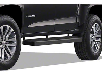 6-Inch iStep Running Boards; Black (15-24 Canyon Crew Cab)