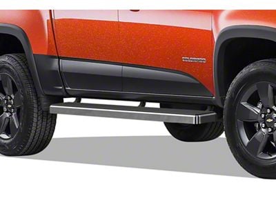 6-Inch iStep Running Boards; Hairline Silver (15-24 Canyon Crew Cab)