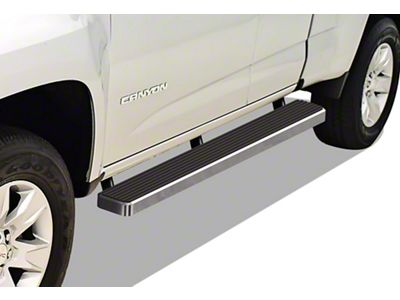 6-Inch iStep Running Boards; Hairline Silver (15-22 Canyon Extended Cab)
