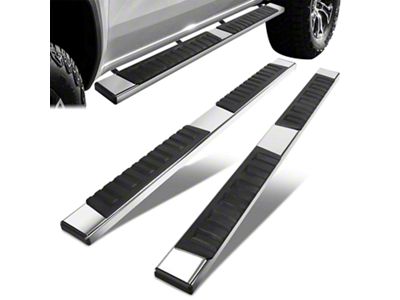 6.75-Inch Running Boards; Polished (15-22 Canyon Crew Cab)