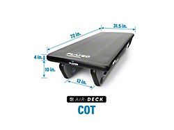 Air-Deck COT Raised Platform (15-22 Canyon w/ 6-Foot Long Box)