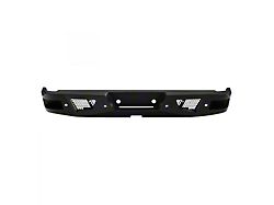 Armour Rear Bumper with LED Lights; Black (15-22 Canyon)